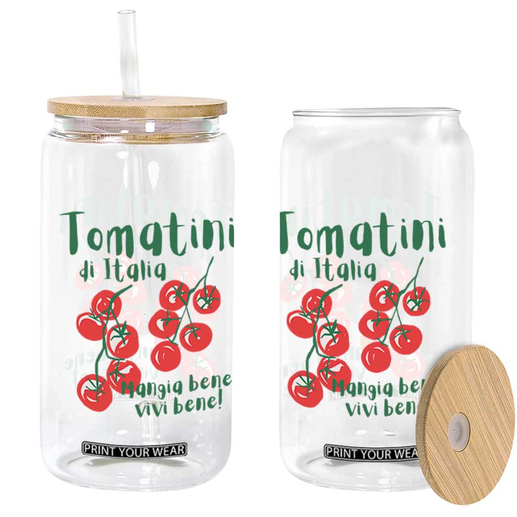 Italian Tomato Glass Can Tomatini Di Italia Vegetable Garden Lover TS11 Print Your Wear