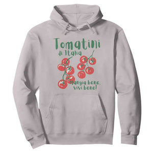 Italian Tomato Hoodie Tomatini Di Italia Vegetable Garden Lover TS11 Ice Gray Print Your Wear