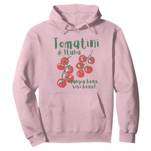 Italian Tomato Hoodie Tomatini Di Italia Vegetable Garden Lover TS11 Light Pink Print Your Wear