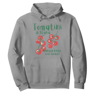 Italian Tomato Hoodie Tomatini Di Italia Vegetable Garden Lover TS11 Sport Gray Print Your Wear