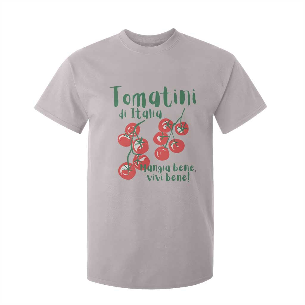 Italian Tomato T Shirt For Kid Tomatini Di Italia Vegetable Garden Lover TS11 Ice Gray Print Your Wear