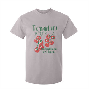 Italian Tomato T Shirt For Kid Tomatini Di Italia Vegetable Garden Lover TS11 Ice Gray Print Your Wear