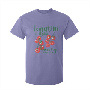 Italian Tomato T Shirt For Kid Tomatini Di Italia Vegetable Garden Lover TS11 Violet Print Your Wear