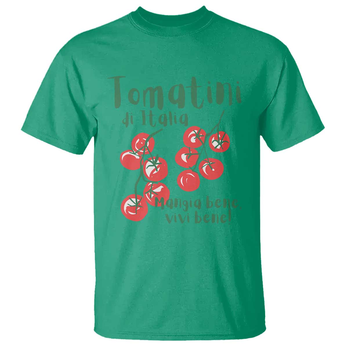 Italian Tomato T Shirt Tomatini Di Italia Vegetable Garden Lover TS11 Irish Green Print Your Wear