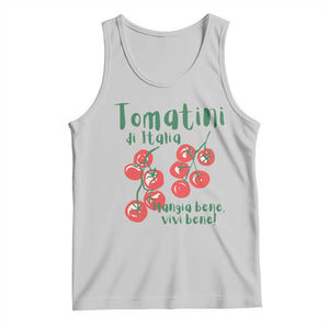 Italian Tomato Tank Top Tomatini Di Italia Vegetable Garden Lover TS11 Ash Print Your Wear