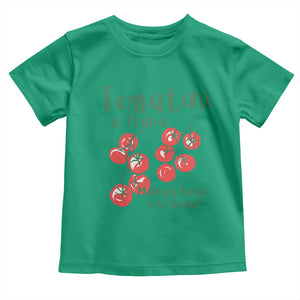 Italian Tomato Toddler T Shirt Tomatini Di Italia Vegetable Garden Lover TS11 Irish Green Print Your Wear