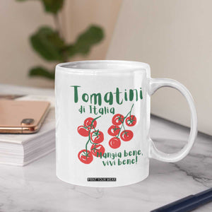 Italian Tomato Coffee Mug Tomatini Di Italia Vegetable Garden Lover TS11 Print Your Wear