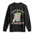 Funny Fueled By Matcha And Anxiety Long Sleeve Shirt Matcha Lover TS11 Black Print Your Wear
