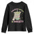 Funny Fueled By Matcha And Anxiety Youth Sweatshirt Matcha Lover TS11 Black Print Your Wear