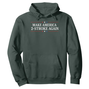Funny 2 Stroke Motocross Lover Hoodie Make America 2 Stroke Again