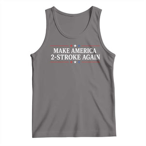 Funny 2 Stroke Motocross Lover Tank Top Make America 2 Stroke Again