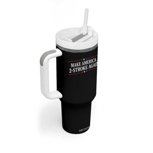 Funny 2 Stroke Motocross Lover Tumbler With Handle Make America 2 Stroke Again