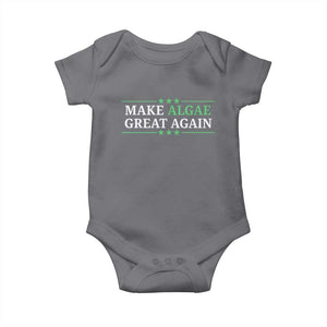 Make Algae Great Again Baby Onesie Funny Political Satire Lincoln Reflecting Pool