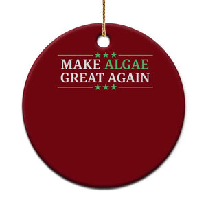 Make Algae Great Again Ceramic Ornament Funny Political Satire Lincoln Reflecting Pool