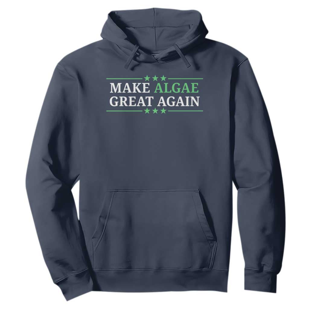 Make Algae Great Again Hoodie Funny Political Satire Lincoln Reflecting Pool
