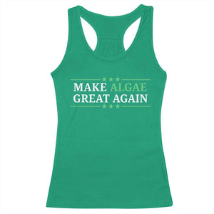 Make Algae Great Again Racerback Tank Top Funny Political Satire Lincoln Reflecting Pool
