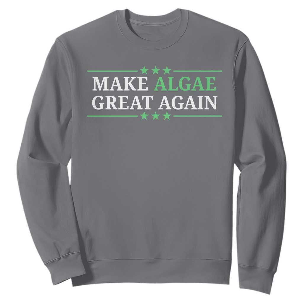 Make Algae Great Again Sweatshirt Funny Political Satire Lincoln Reflecting Pool