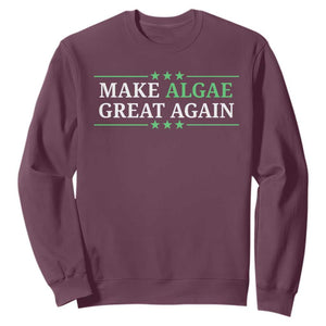 Make Algae Great Again Sweatshirt Funny Political Satire Lincoln Reflecting Pool
