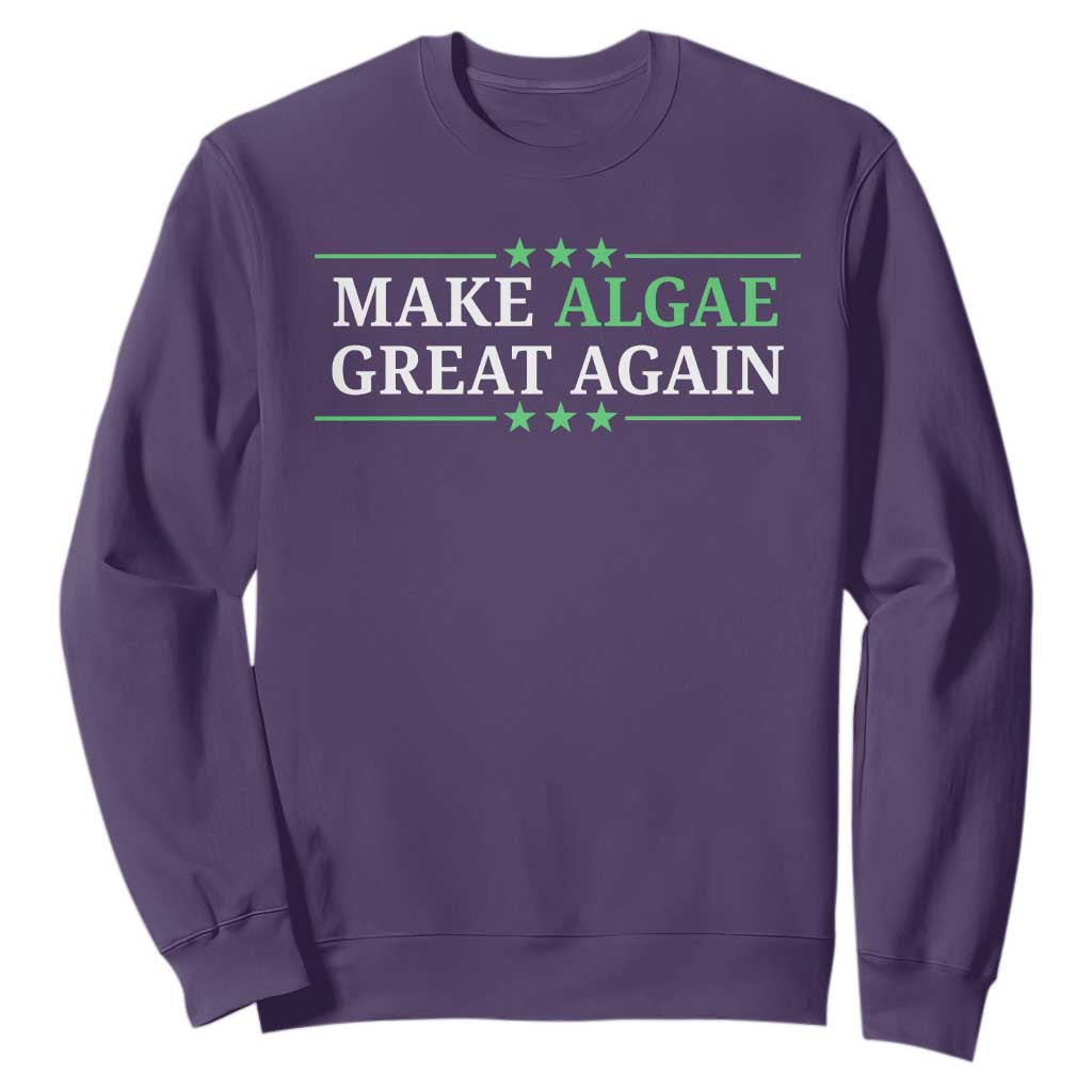 Make Algae Great Again Sweatshirt Funny Political Satire Lincoln Reflecting Pool