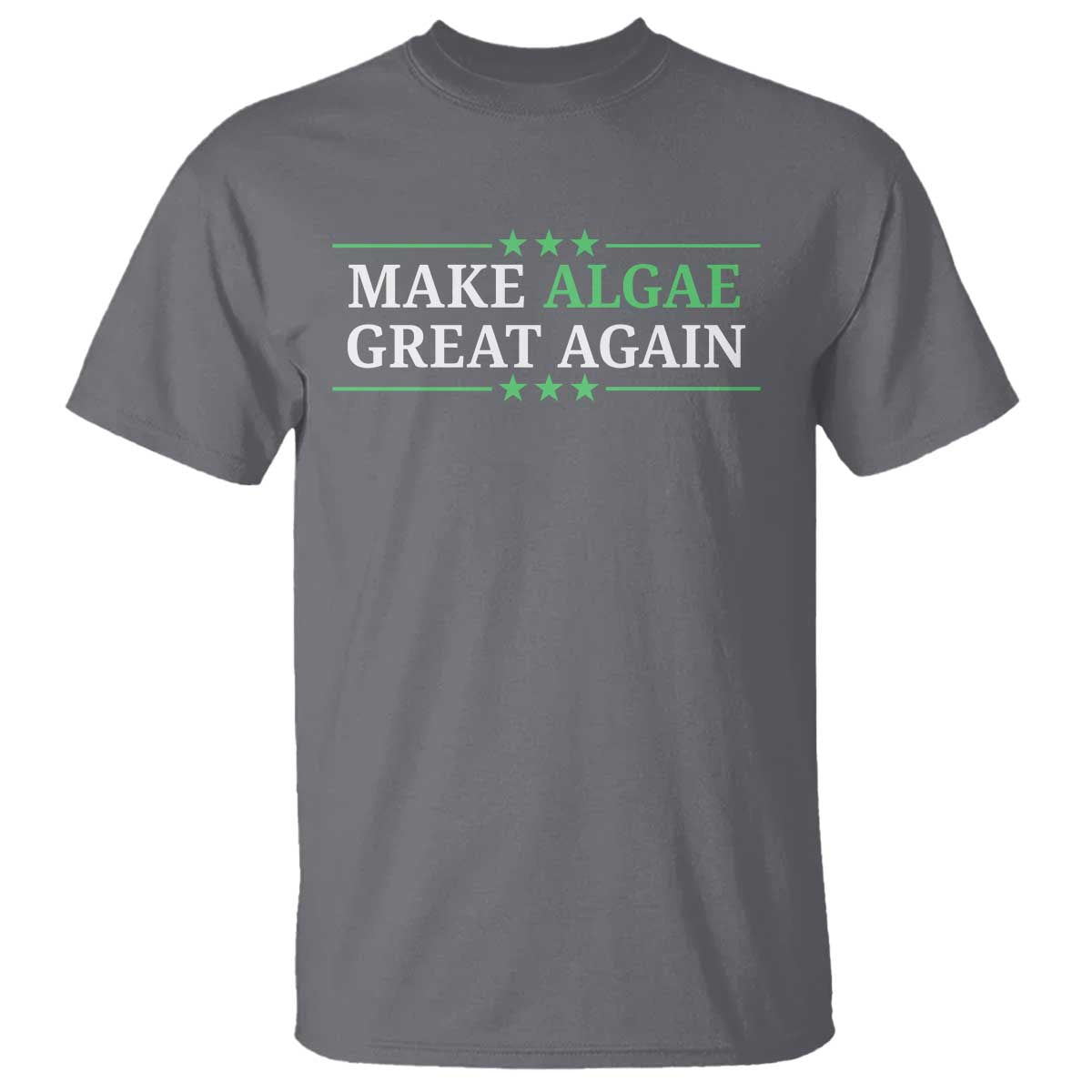 Make Algae Great Again T Shirt Funny Political Satire Lincoln Reflecting Pool
