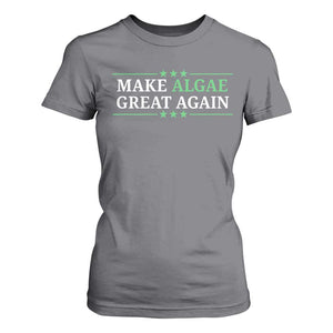 Make Algae Great Again T Shirt For Women Funny Political Satire Lincoln Reflecting Pool