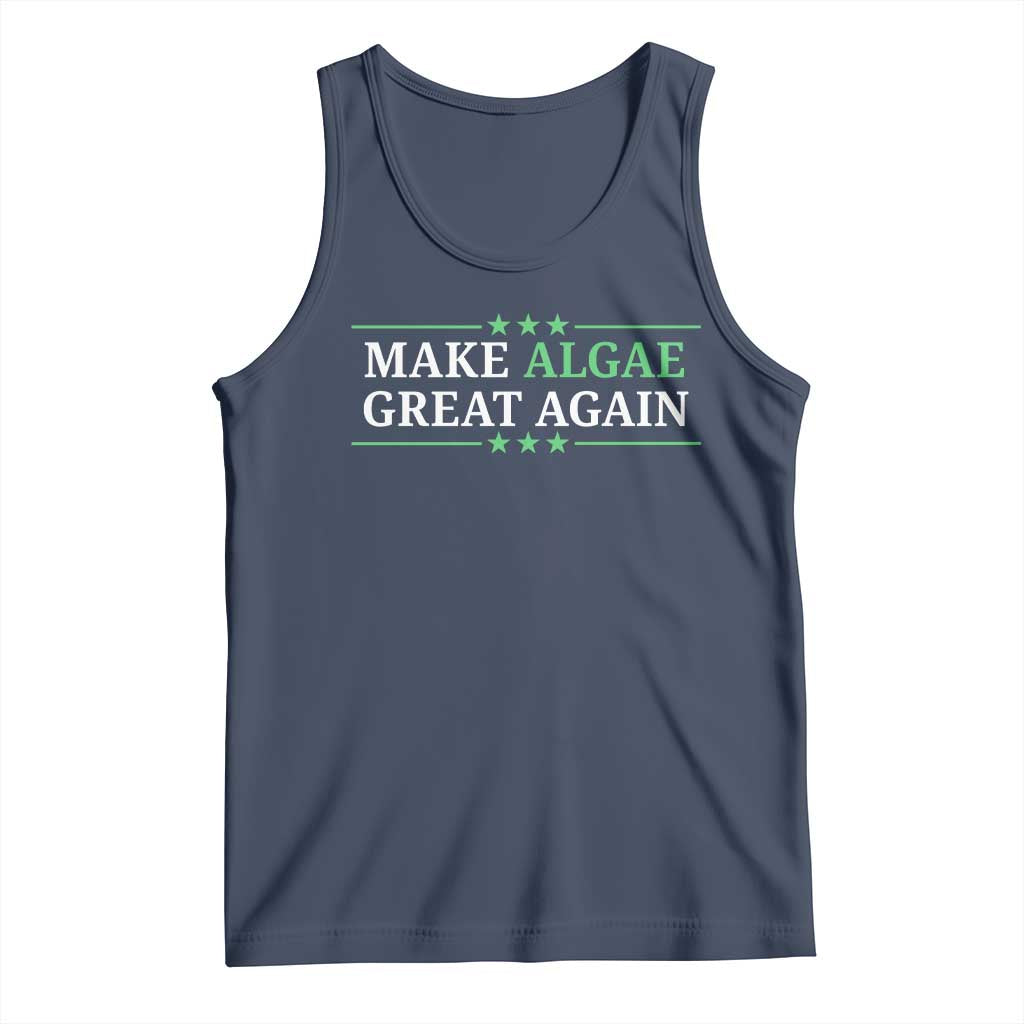 Make Algae Great Again Tank Top Funny Political Satire Lincoln Reflecting Pool