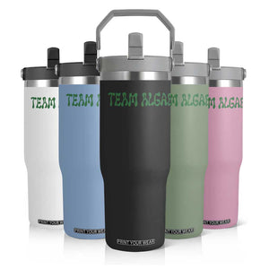 Team Algae Flip Straw Tumbler Political Satire Lincoln Reflecting Pool Midterm TS11 Print Your Wear