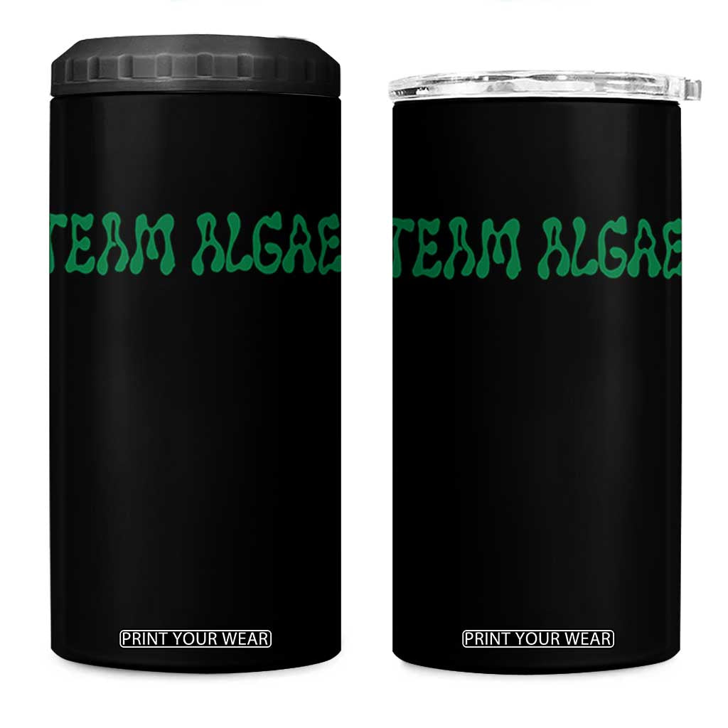 Team Algae 4 in 1 Can Cooler Tumbler Political Satire Lincoln Reflecting Pool Midterm TS11 One Size: 16 oz Black Print Your Wear