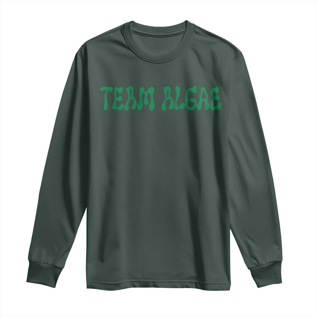 Team Algae Long Sleeve Shirt Political Satire Lincoln Reflecting Pool Midterm