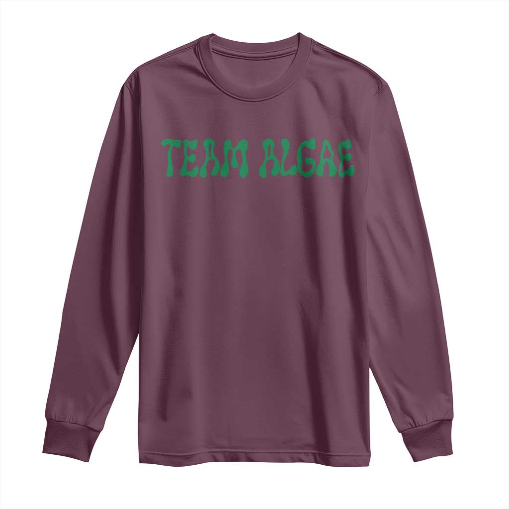 Team Algae Long Sleeve Shirt Political Satire Lincoln Reflecting Pool Midterm