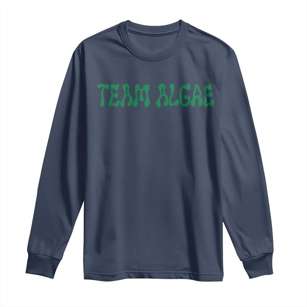 Team Algae Long Sleeve Shirt Political Satire Lincoln Reflecting Pool Midterm