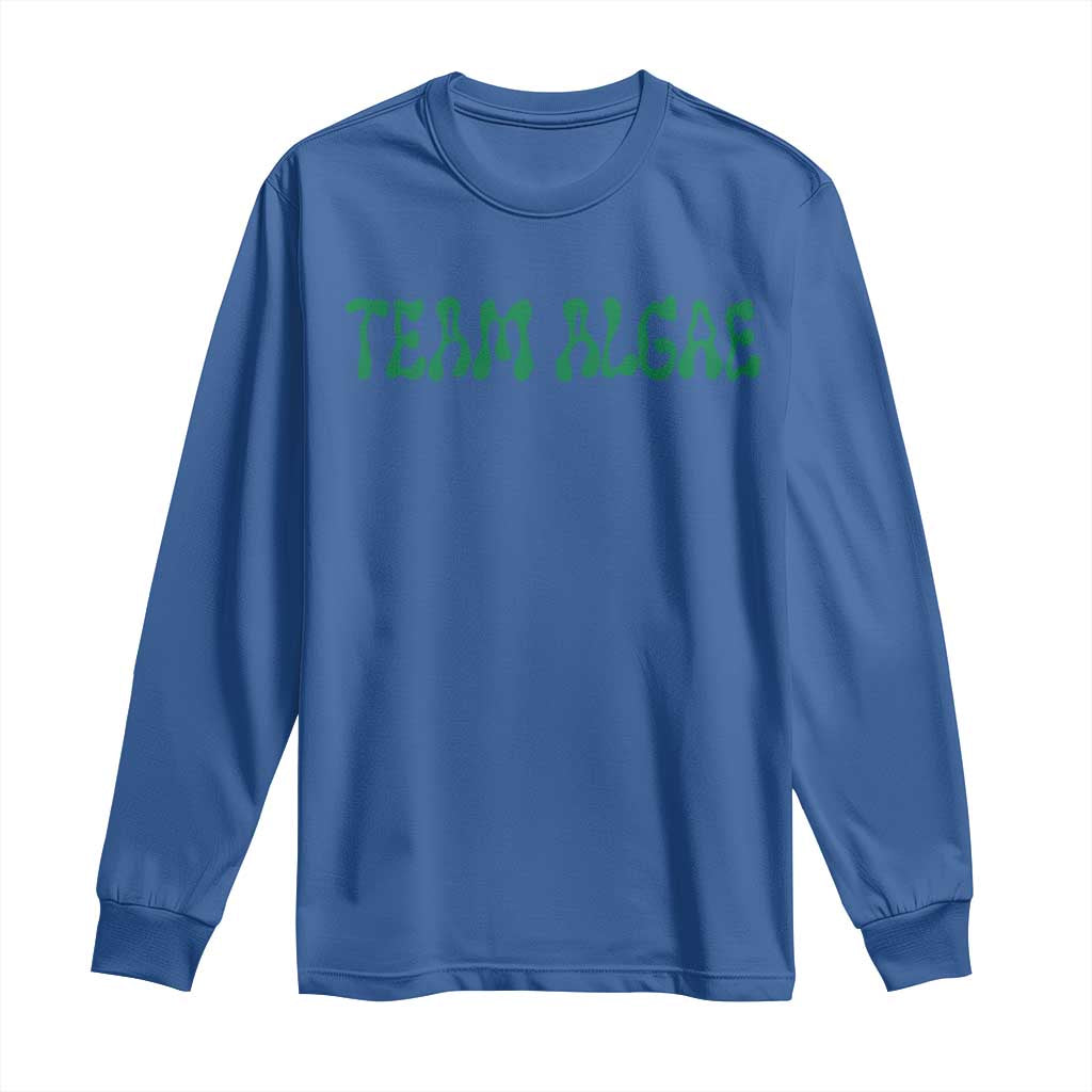Team Algae Long Sleeve Shirt Political Satire Lincoln Reflecting Pool Midterm