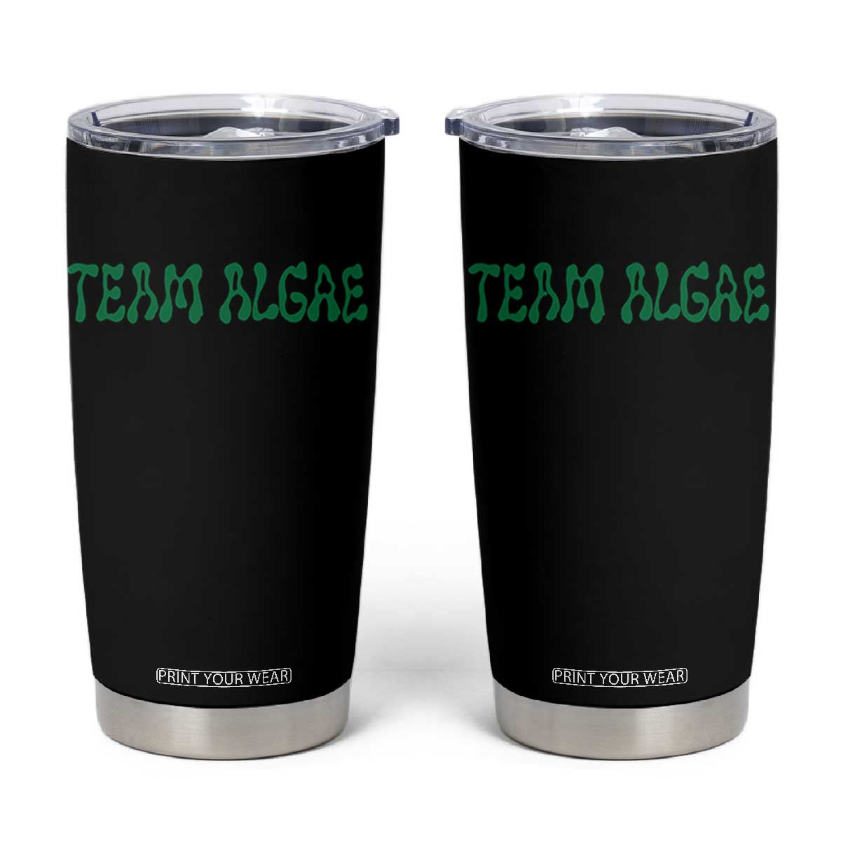Team Algae Tumbler Cup Political Satire Lincoln Reflecting Pool Midterm TS11 Black Print Your Wear