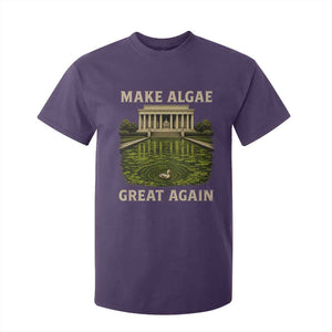 Make Algae Great Again T Shirt For Kid Funny Lincoln Memorial Reflecting Pool