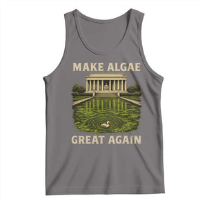 Make Algae Great Again Tank Top Funny Lincoln Memorial Reflecting Pool
