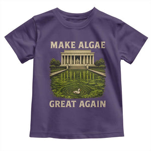 Make Algae Great Again Toddler T Shirt Funny Lincoln Memorial Reflecting Pool