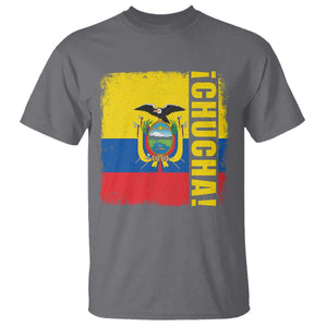Chucha Funny Ecuadorian Slang Vintage Ecuador Flag T Shirt