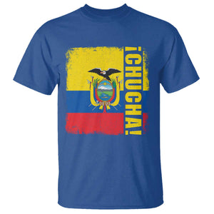 Chucha Funny Ecuadorian Slang Vintage Ecuador Flag T Shirt