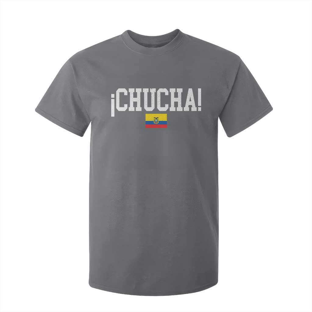 Chucha Funny Ecuadorian Slang Ecuador Flag Latino Saying T Shirt For Kid