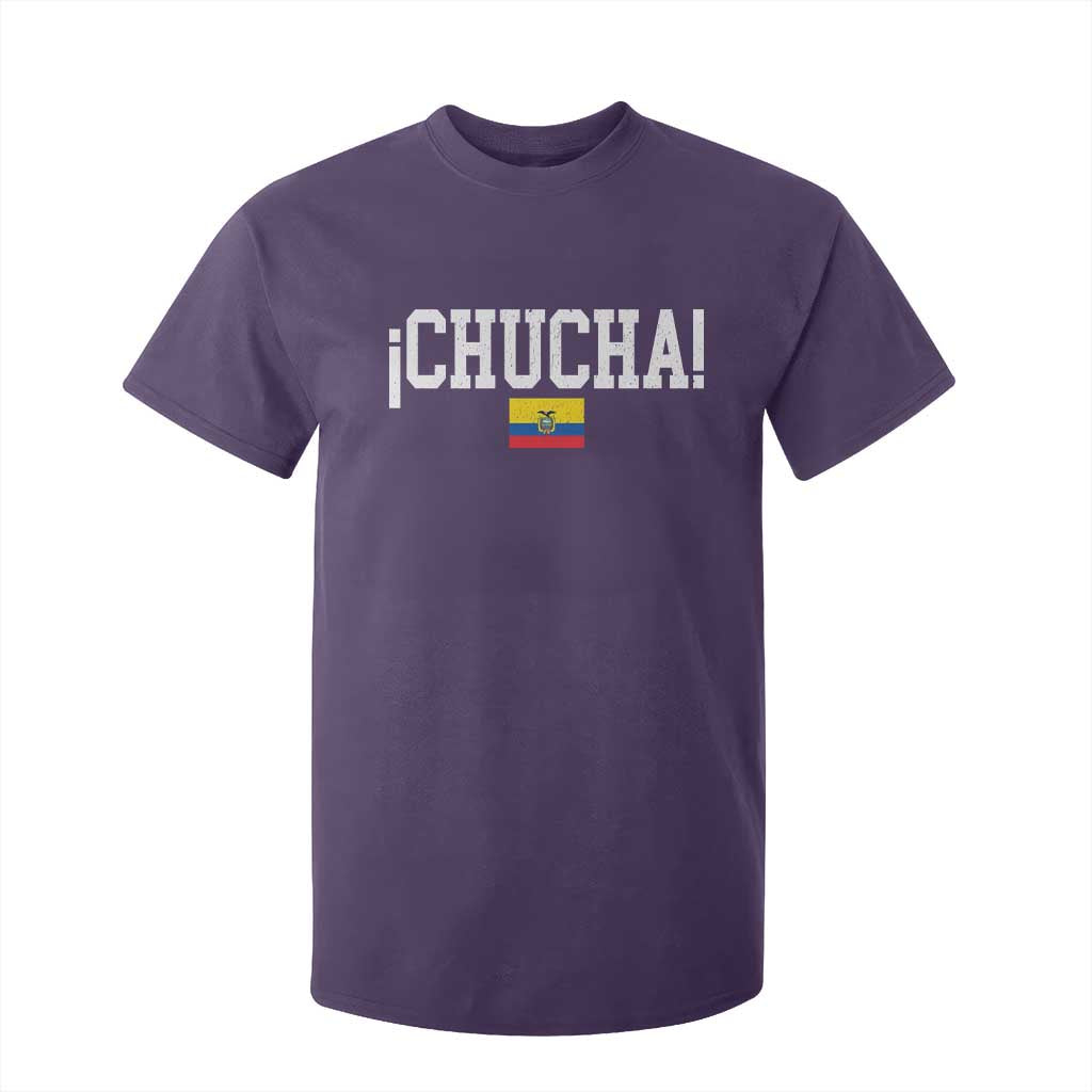 Chucha Funny Ecuadorian Slang Ecuador Flag Latino Saying T Shirt For Kid
