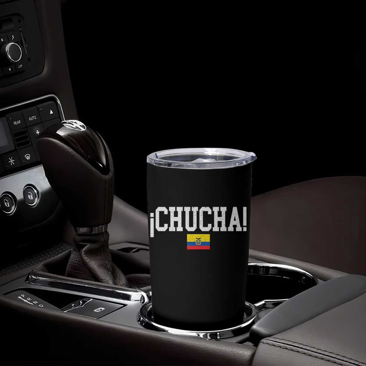 Chucha Funny Ecuadorian Slang Ecuador Flag Latino Saying Tumbler Cup