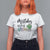 Mistakes Help Us Grow T Shirt For Women First Day Of School Cactus TS11 White Print Your Wear