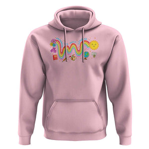 Special Education Teacher Hoodie Progress Is Not Linear Back To School Sun Flower TS11 Light Pink Print Your Wear