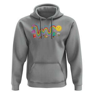 Special Education Teacher Hoodie Progress Is Not Linear Back To School Sun Flower TS11 Sport Gray Print Your Wear