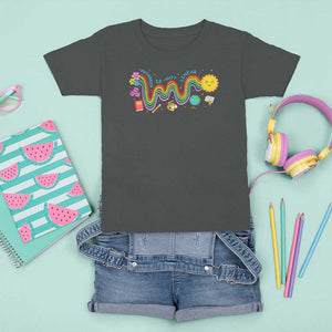 Special Education Teacher T Shirt For Kid Progress Is Not Linear Back To School Sun Flower TS11 Dark Heather Print Your Wear