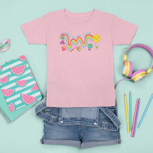 Special Education Teacher T Shirt For Kid Progress Is Not Linear Back To School Sun Flower TS11 Light Pink Print Your Wear