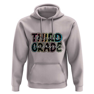 3rd Grade Dream Team Hoodie Third Grade Teacher Back to School TS11 Ice Gray Print Your Wear