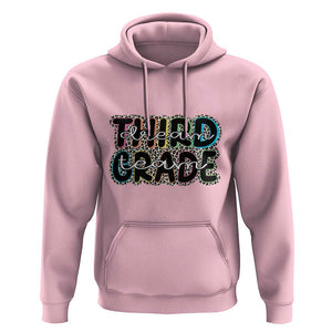 3rd Grade Dream Team Hoodie Third Grade Teacher Back to School TS11 Light Pink Print Your Wear