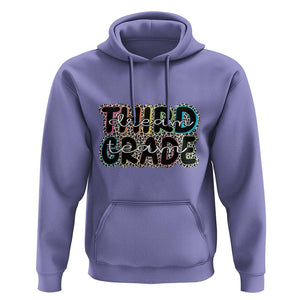 3rd Grade Dream Team Hoodie Third Grade Teacher Back to School TS11 Violet Print Your Wear