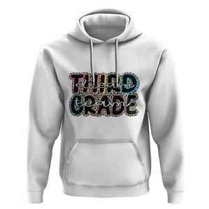 3rd Grade Dream Team Hoodie Third Grade Teacher Back to School TS11 White Print Your Wear